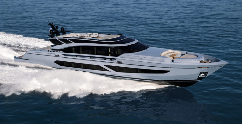 the AB 120 yacht Wraith