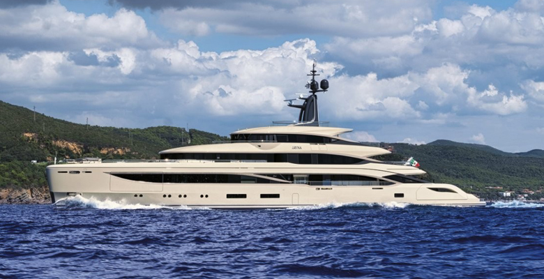 Benetti yacht Iryna delivery
