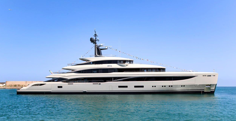 Benetti yacht Iryna launch