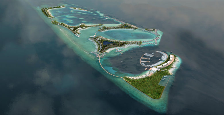 the Zamani Islands superyacht marina will be in the Maldives