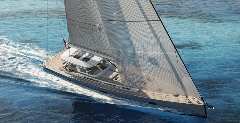 the Mishi 102 yacht
