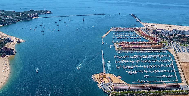 Marina de Portimão in Portugal