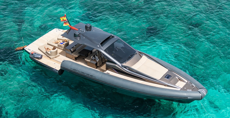 the Anvera 48 is one of Anvera tenders and chase boats