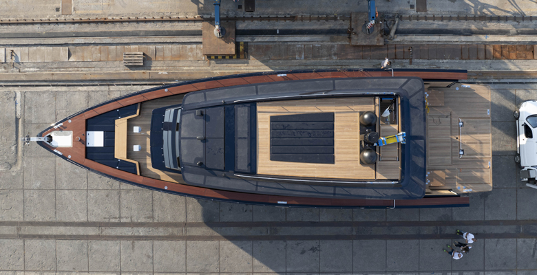 the first Swan Arrow yacht Solle One