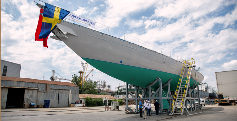 the yacht Linnea Aurora at SES Yachts
