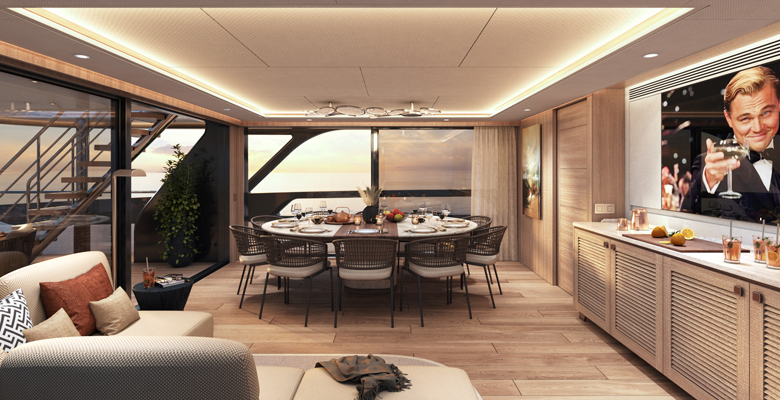 the yacht Samba by Van der Valk Shipyard