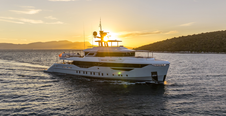 the yacht Kaşif was built by Bilgin Yachts