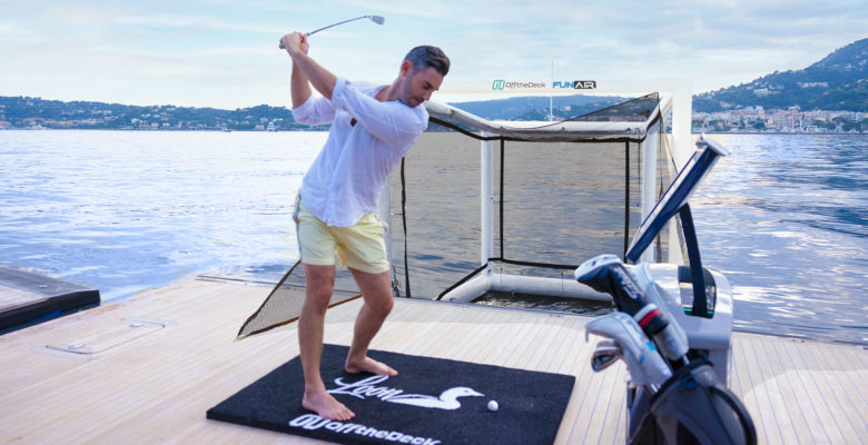 Off the Deck's SeaDriveCX golf simulator