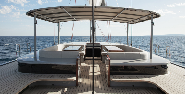 YYachts Y8 yacht cockpit