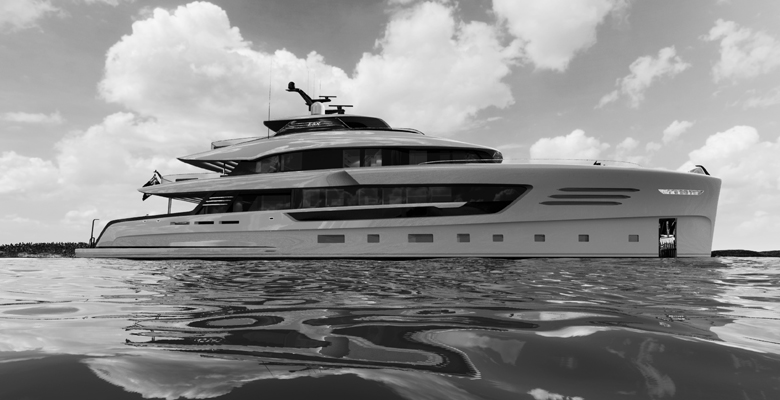 Alia Yachts' yacht Project Triple X