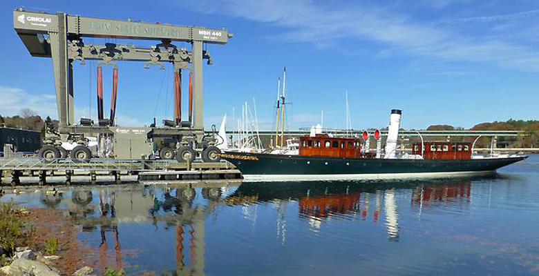 the yacht Cangarda
