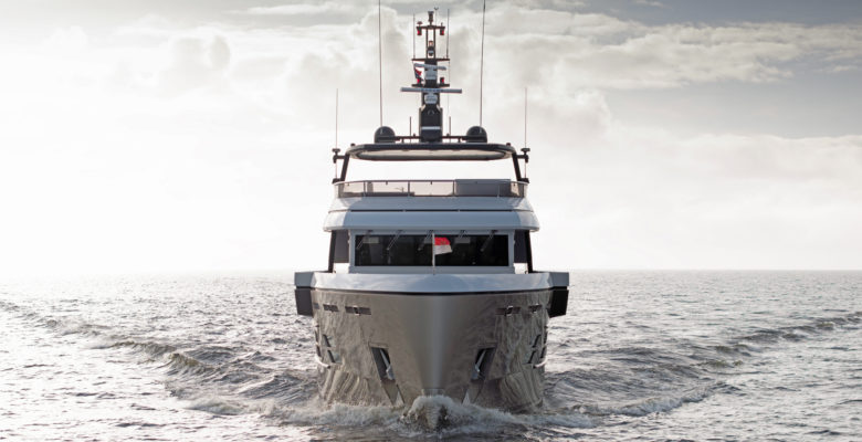 yacht Ursus sea trials