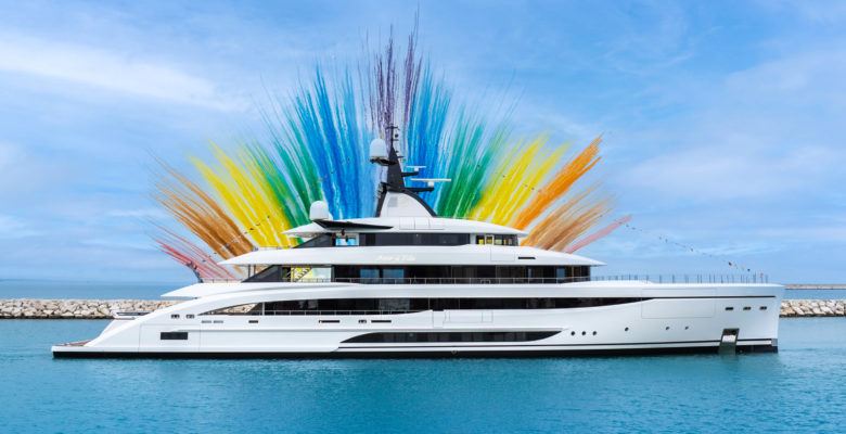 yacht Amor à Vida launch - romantic superyacht names