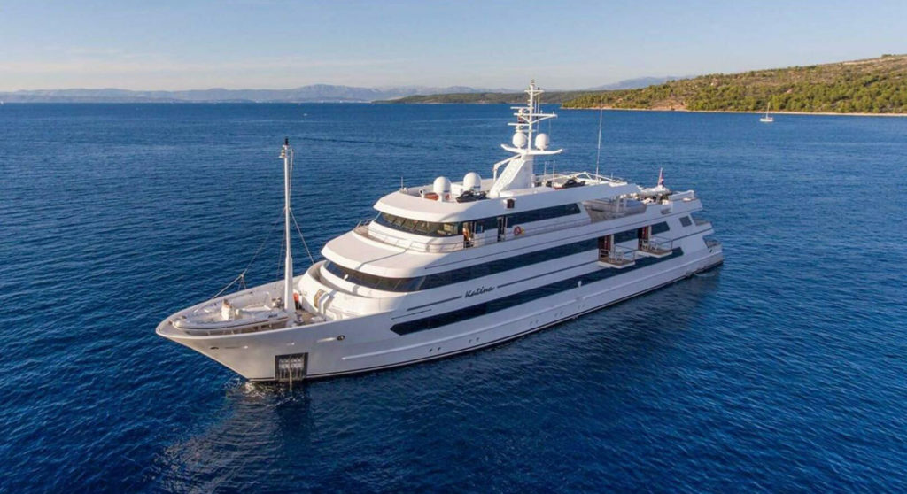 the yacht Katina in Below Deck Down Under