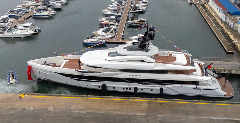 Bilgin yacht Camila launch