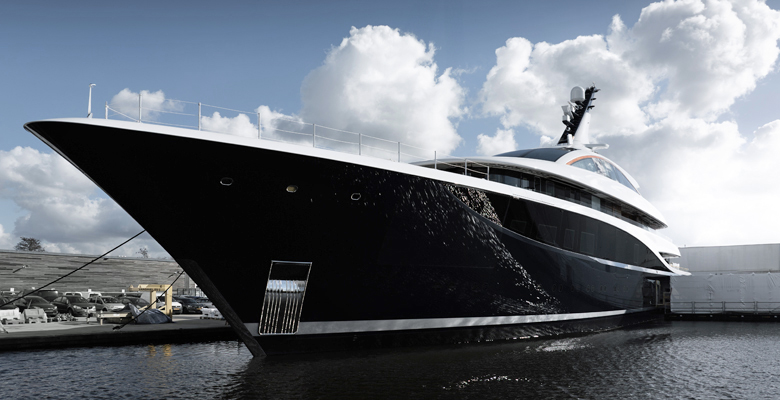 Feadship Project 714 launch