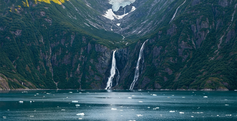 superyacht cruising in Alaska