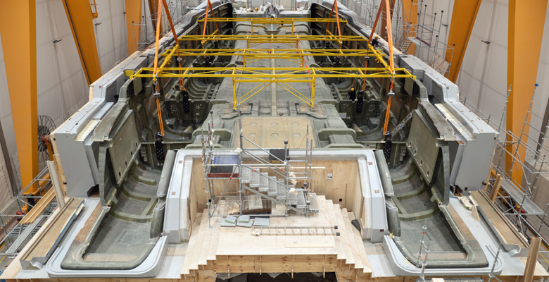 Sunreef 43M Eco yacht hull