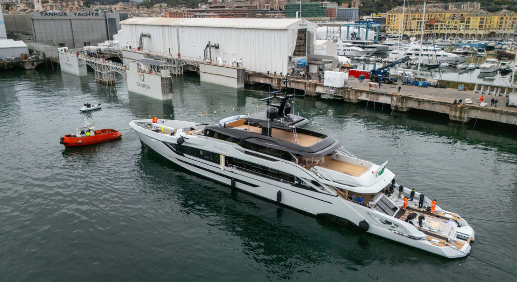 yacht Rose Tankoa Yachts launch