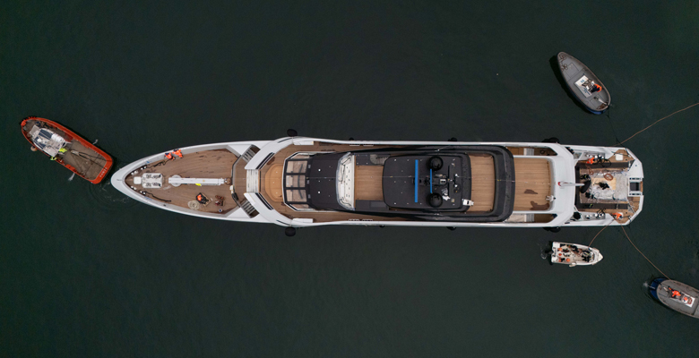 yacht Rose Tankoa Yachts launch