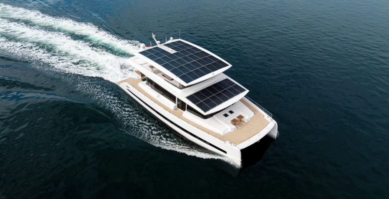 electric yacht Atraversia