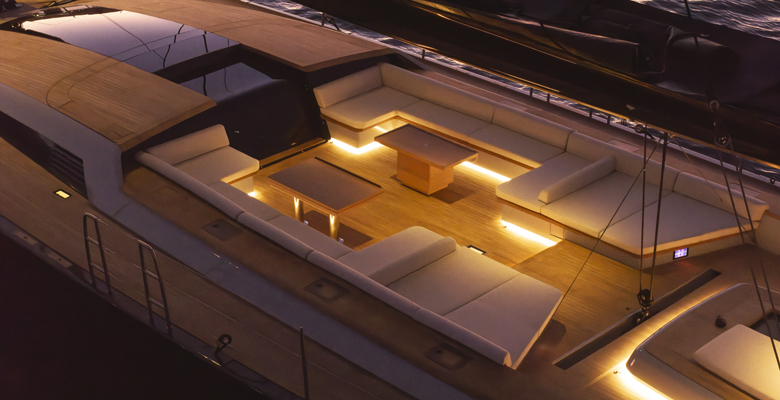 aboard the yacht Kiboko 4
