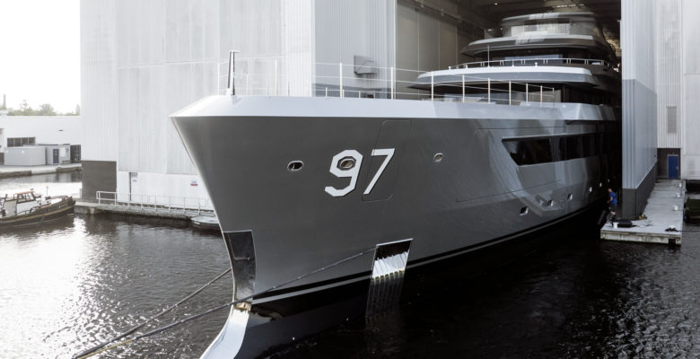 Feadship Project 715 yacht Valor launch