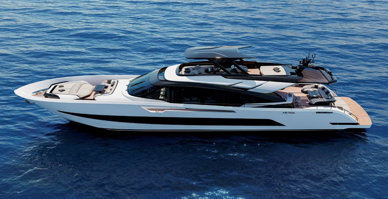 AB 110S yacht hardtop position 2