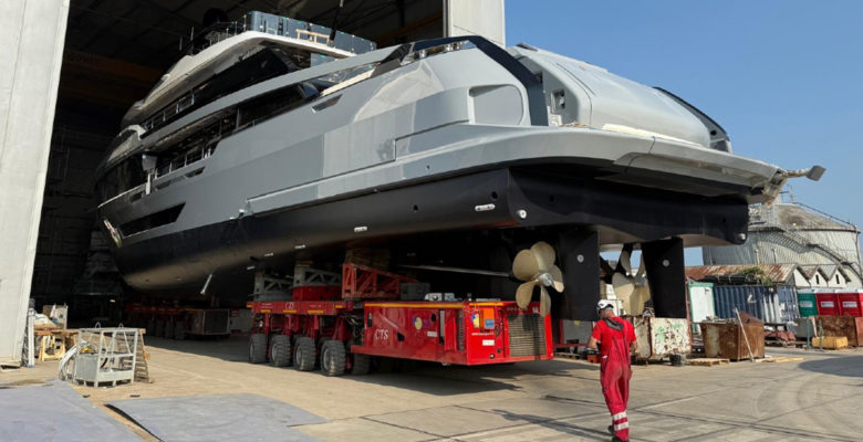yacht Ocean Angel launch