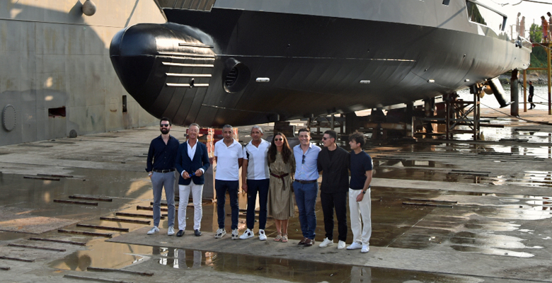 yacht Ocean Angel launch