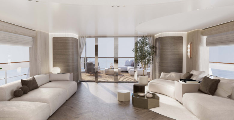 Sirena 118 yacht interior