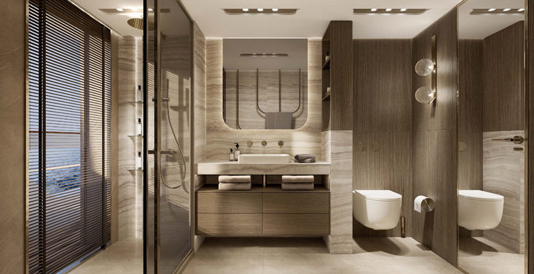 Sirena 118 yacht interior