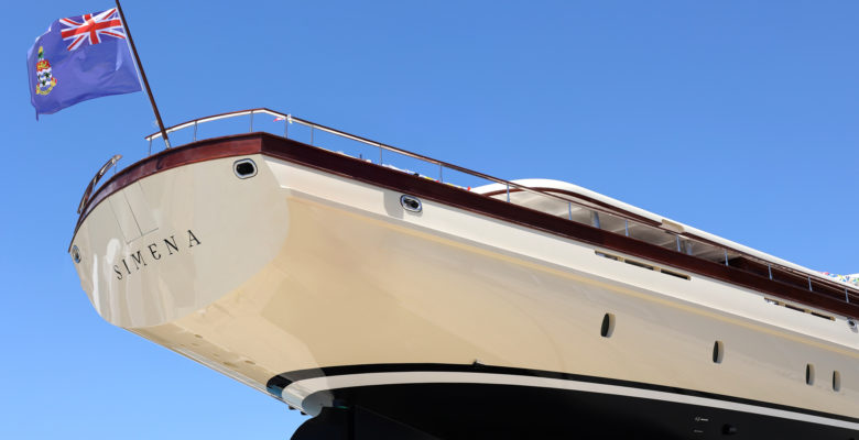 yacht Simena launch