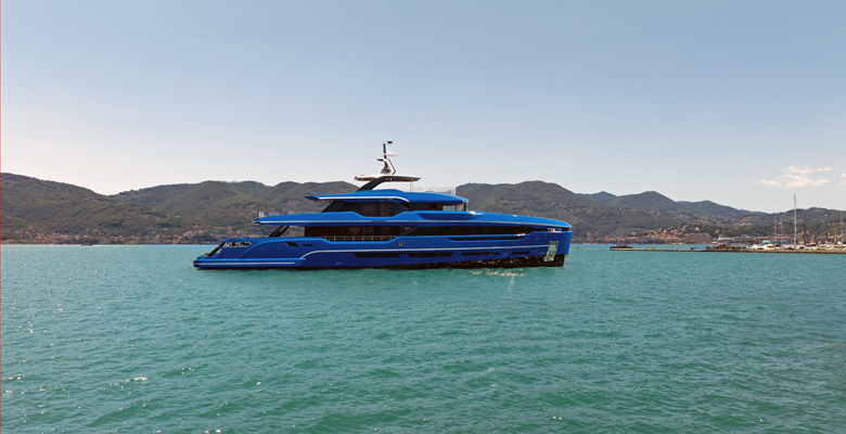 Baglietto yacht Sui Generis launch