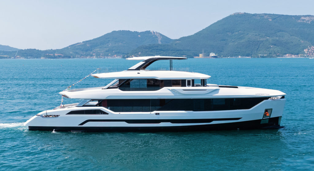 first Baglietto DOM115 yacht