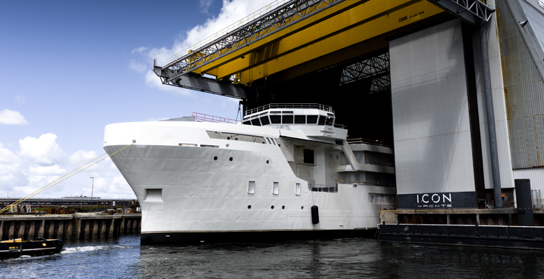 yacht Project Master launch