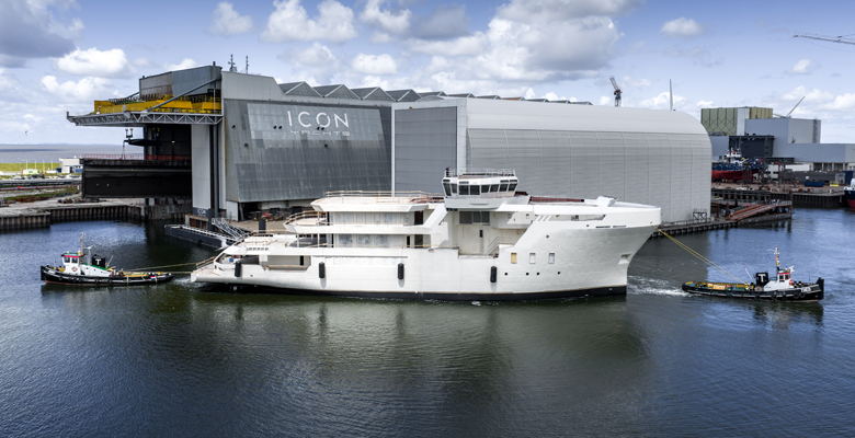yacht Project Master launch