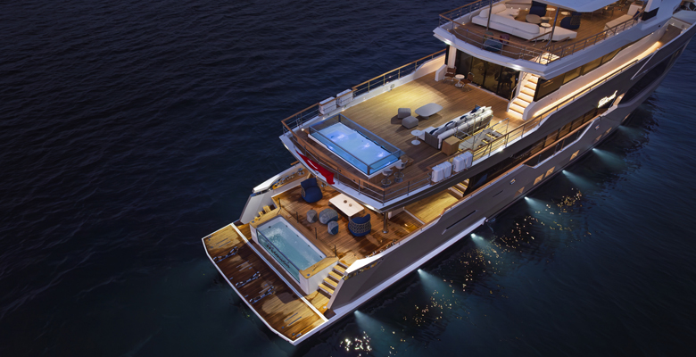 yacht Miouch pools