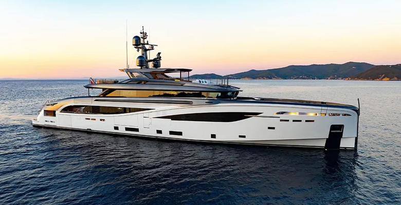 BEL1 is among superyachts at the Monaco Yacht Show