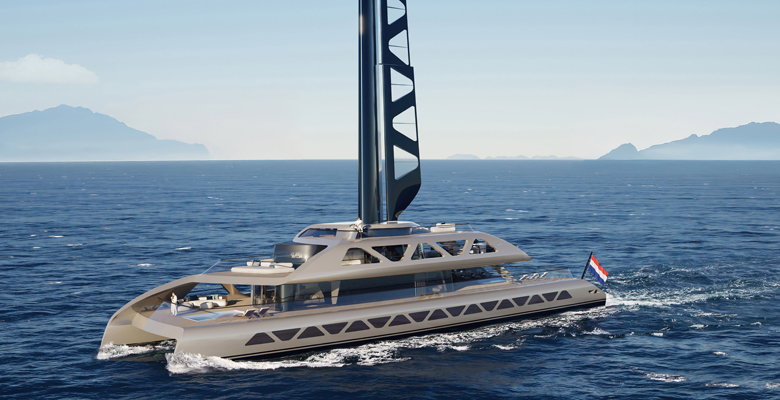 Royal Huisman yacht concept Aera