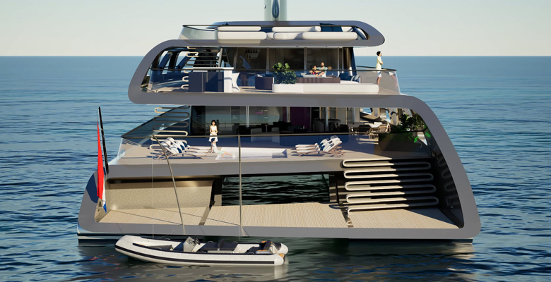Royal Huisman yacht concept Aera