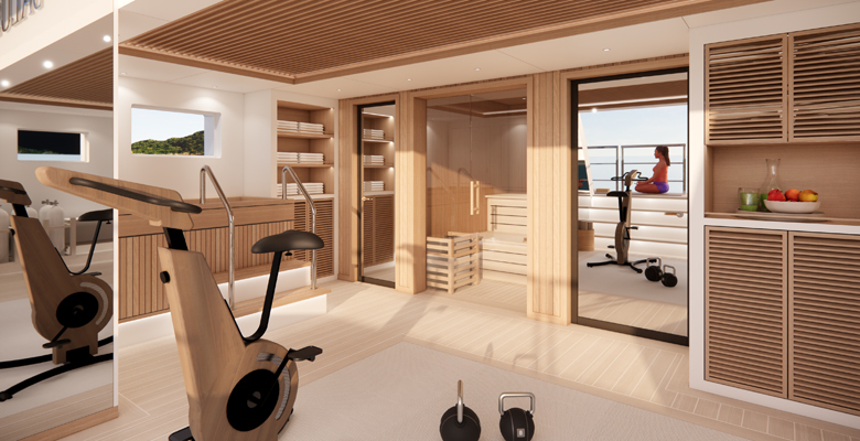 Delta Marine yacht Project Discovery wellness