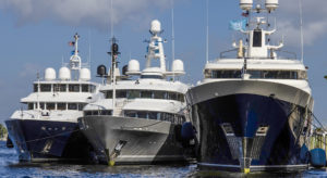 superyacht debuts dominating FLIBS
