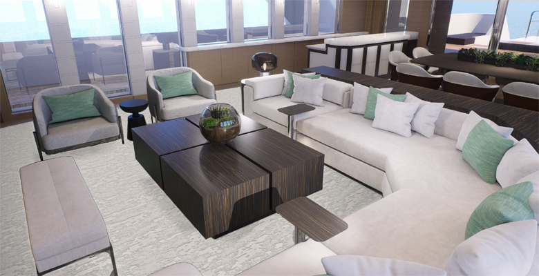 yacht Norma Jean refresh Patrick Knowles Designs