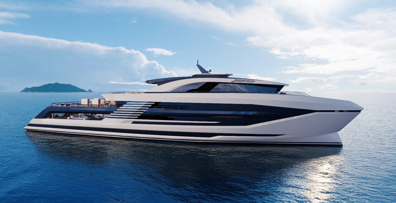 Super Polaris 70 yacht
