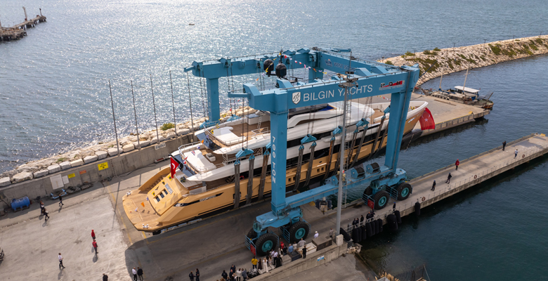 yacht Tamasha launch Bilgin Yachts