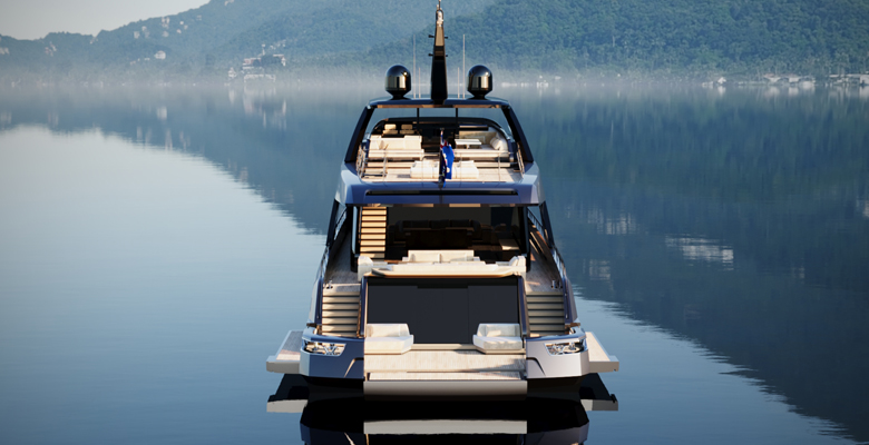 yacht Project Zen aft