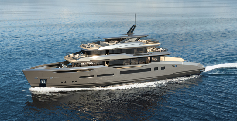 Baglietto yacht hull 10277