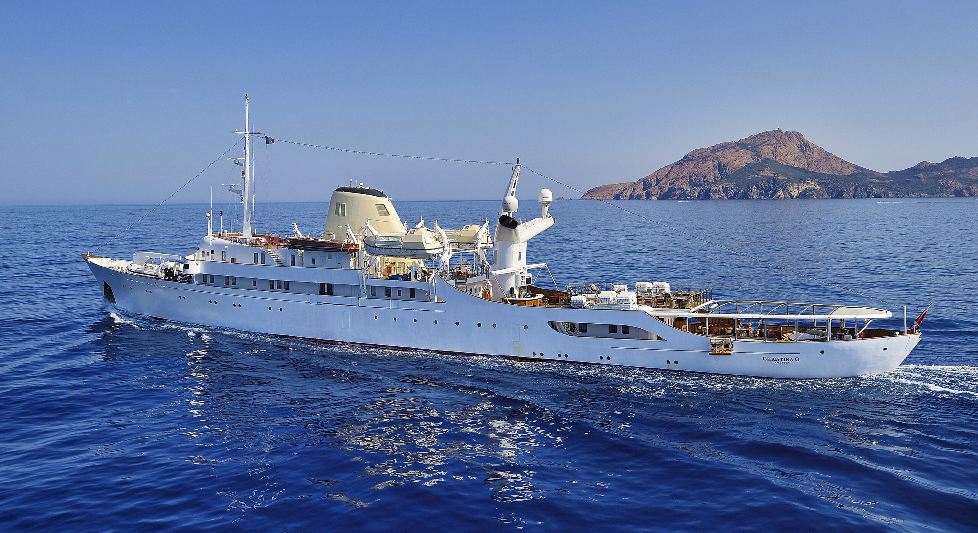 Christina O murder mystery yacht charter