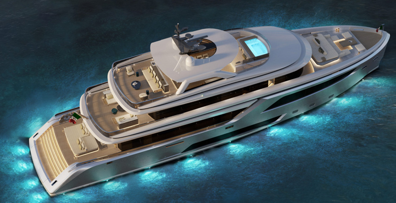 Admiral A-40 yacht